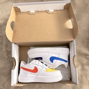 Nike Air Force 1 Custom Painted Toddler Size 6C